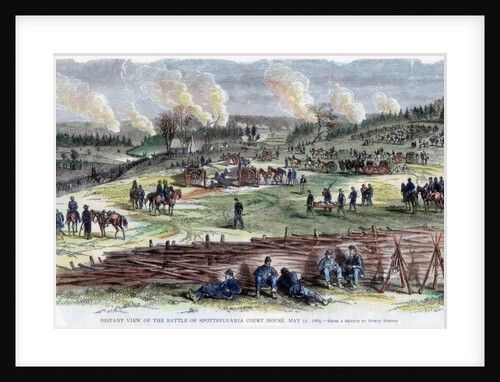 Battle of Spotsylvania Court House, Virginia, American Civil War by Anonymous