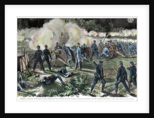 Battle of Cold Harbor, Virginia, American Civil War by Anonymous