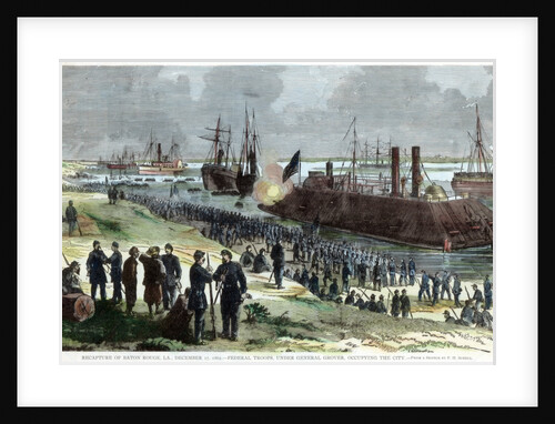 Recapture of Baton Rouge, Louisiana, American Civil War by Anonymous