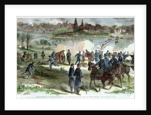 Siege of Fredericksburg, Virginia, American Civiil War by Anonymous