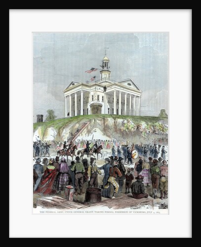 Capture of Vicksburg, Mississippi, by the Union army, American Civil War by Anonymous