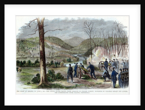Battle of Philippi, West Virginia, American Civil War by Anonymous