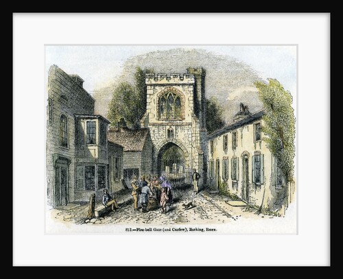 Fire-bell Gate (and curfew), Barking, Essex by Anonymous