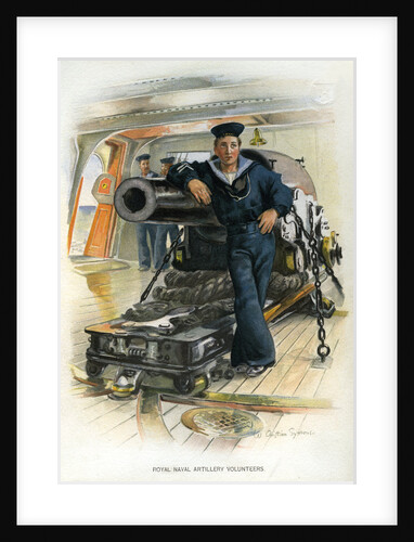 Royal Naval Artillery Volunteers by William Christian Symons