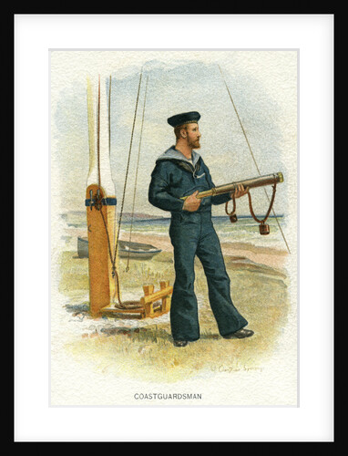 British coastguardsman by William Christian Symons