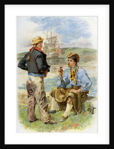 Royal Navy sailors by Anonymous