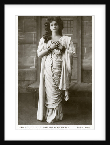 Marie Leonhard, actress by Foulsham and Banfield
