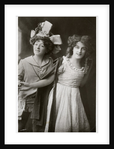 Isa and Empsie Bowman, British actresses by Anonymous