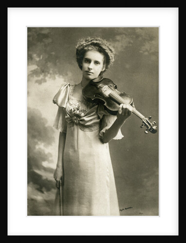 Marie Hall, English violinist by Rotary Photo