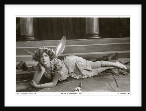Gabrielle Ray, English actress, dancer and singer by Rotary Photo