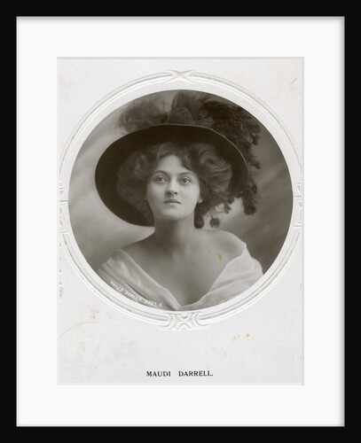 Maudi Darrell, British actress by Philco Publishing Company