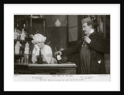 Eva Kelly and GP Huntley, British actors by Rotary Photo