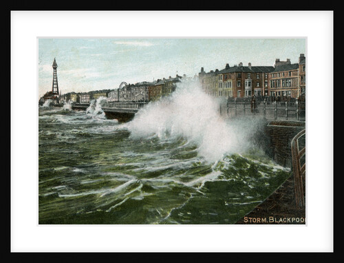Storm, Blackpool, Lancashire by Anonymous