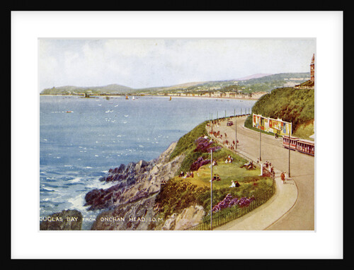 Douglas Bay from Onchan Head, Isle of Man by Valentine & Sons