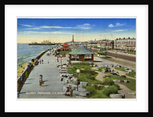 Rockery Promenade, Blackpool, Lancashire by Anonymous
