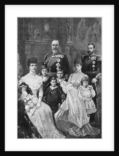 Three generations of the British Royal Family by Anonymous