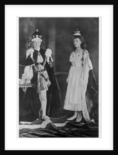 The Prince of Wales and Princess Mary by Campbell Gray