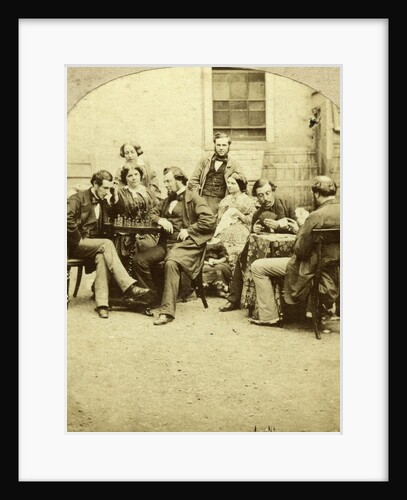 Chess and Cards by Anonymous