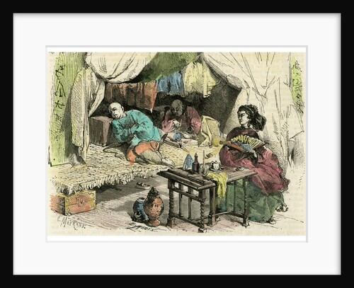 Chinese opium smokers by Anonymous