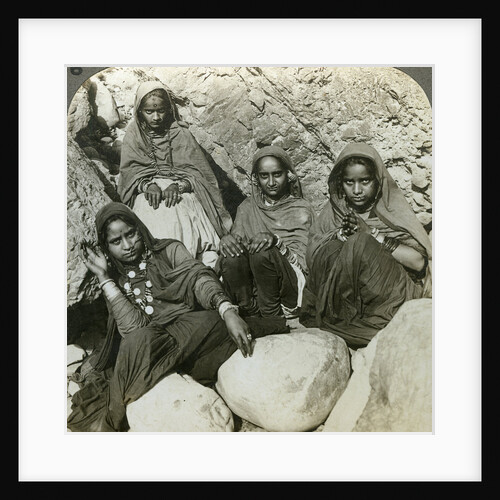 Native 'Bhujji' girls, River Sutlej, Himalayas, India by Underwood & Underwood