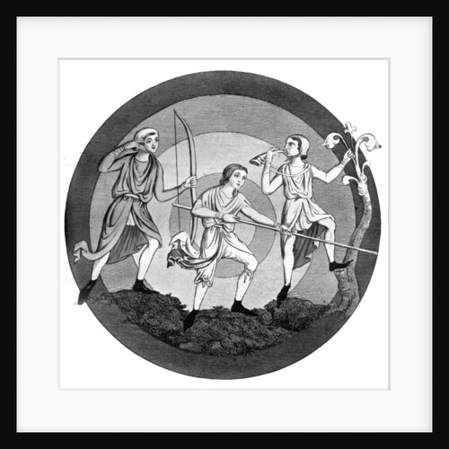 Hunting costume by Anonymous