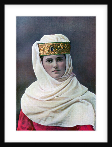 Lady's headdress by Anonymous