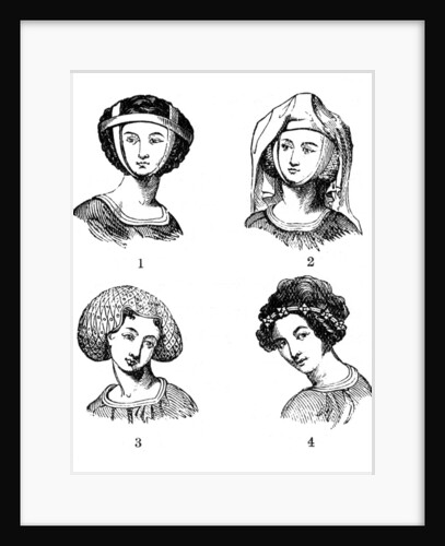 Women's hairstyles by Anonymous