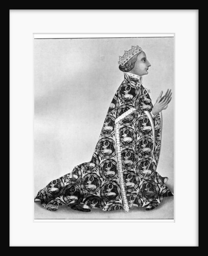 Richard II at his devotions, c 1380 by Anonymous