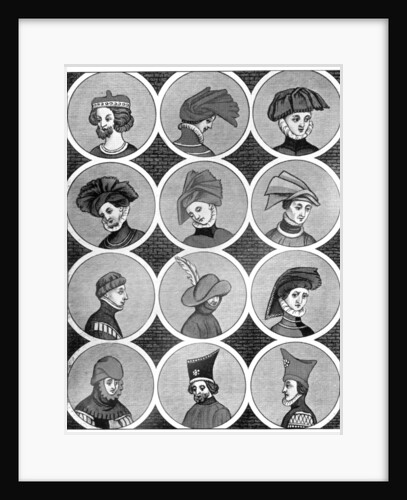 Male headdresses by Anonymous