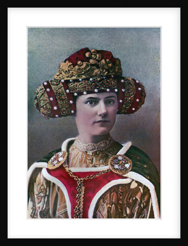 Lady's headdress by Anonymous