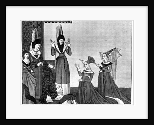 Ladies' headdresses by Anonymous