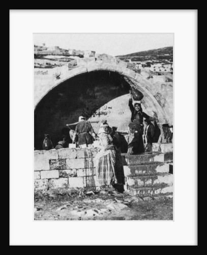 Fountain of the Virgin, Nazareth, Palestine by Cavanders Ltd