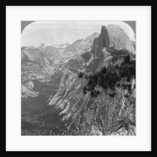 Mirror Lake, Half Dome and Clouds Rest, Yosemite Valley, California, USA by Underwood & Underwood