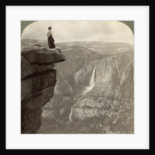 View from Glacier Point, Yosemite Valley, California, USA by Underwood & Underwood