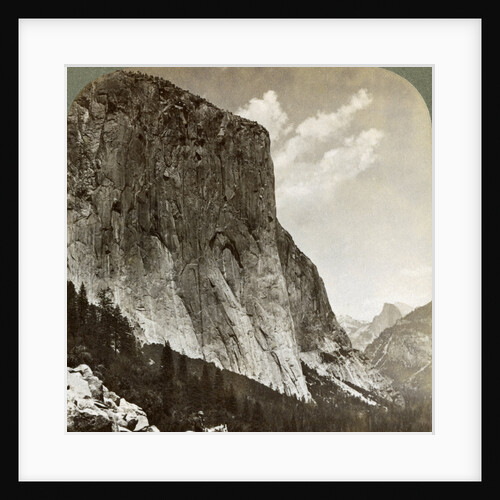 El Capitan and Half Dome, Yosemite Valley, California, USA by Underwood & Underwood