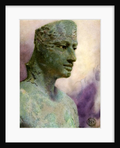 Head of a bronze statue of Pepy I, Ancient Egyptian pharaoh by Winifred Mabel Brunton