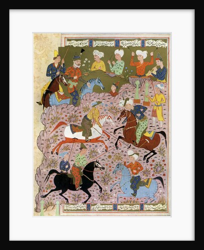 Polo in Persia in the 10th century by Anonymous