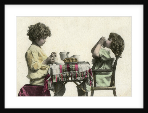 Two young children by Anonymous