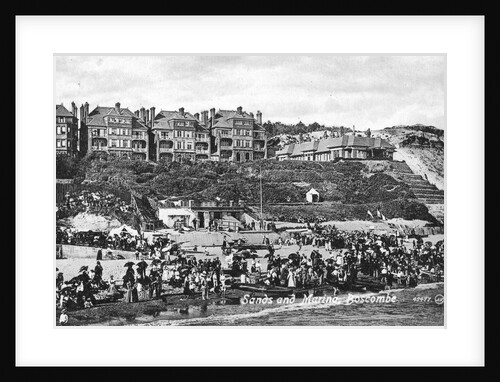 Sands and marina, Boscombe, Bournemouth, Dorset by Anonymous