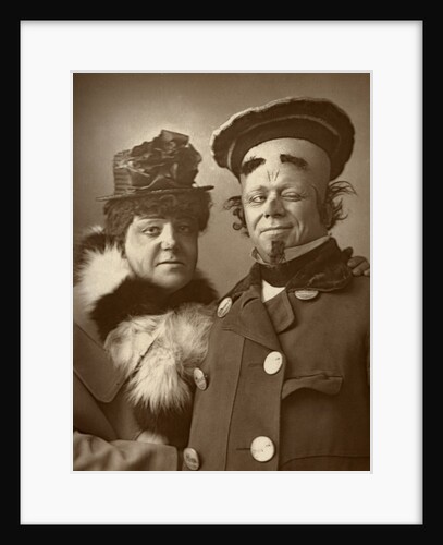 Harry Nicholls and Herbert Campbell, British actors (the Queen and the King) by W&D Downey