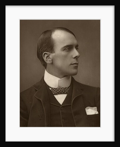 Edward Smith Willard, British actor by Ernest Barraud