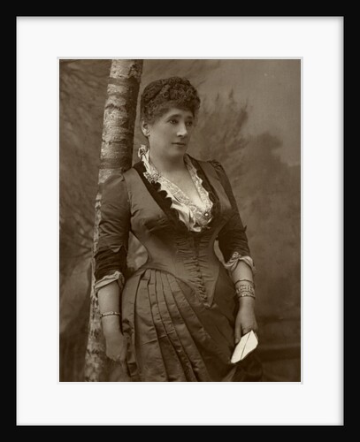 Mrs John Wood, British actress and theatre manager by Ernest Barraud