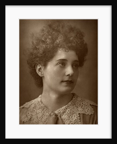 Blanche Horlock, British actress by Ernest Barraud
