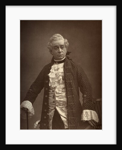 David James, British actor, in 'David Garrick' by Ernest Barraud