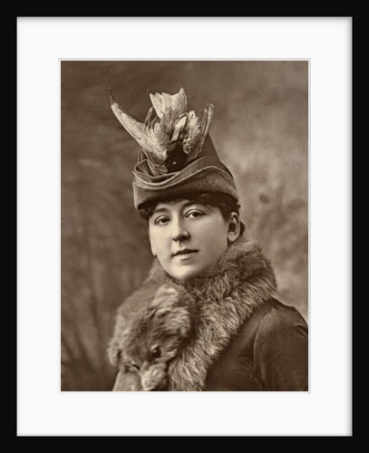 Amy Roselle, British actress by Ernest Barraud
