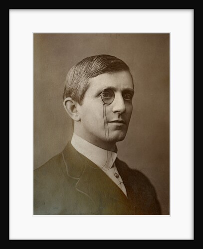 Brandon Thomas, British actor, playwright and song writer by Ernest Barraud