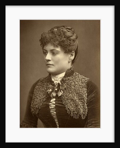 Sophie Eyre, British actress by Ernest Barraud