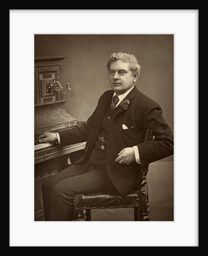 Arthur Cecil, British actor, comedian, playwright and theatre manager 1887 by Ernest Barraud