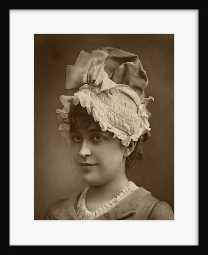 Geraldine Ulmar, American singer and actress by Ernest Barraud