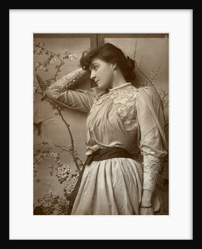 Cora Urquhart Brown-Potter, American actress by Ernest Barraud